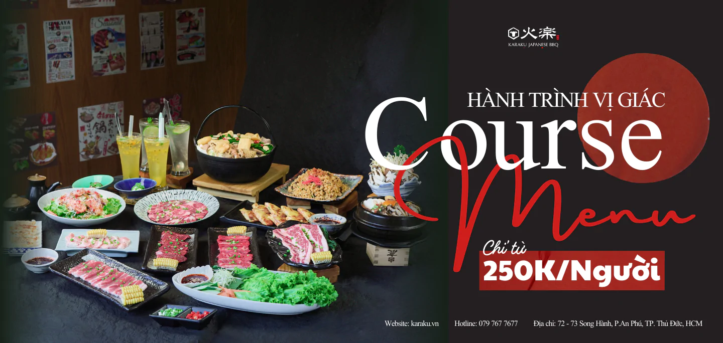 NHÀ HÀNG KARAKU JAPANESE BBQ YÊN HOẢ