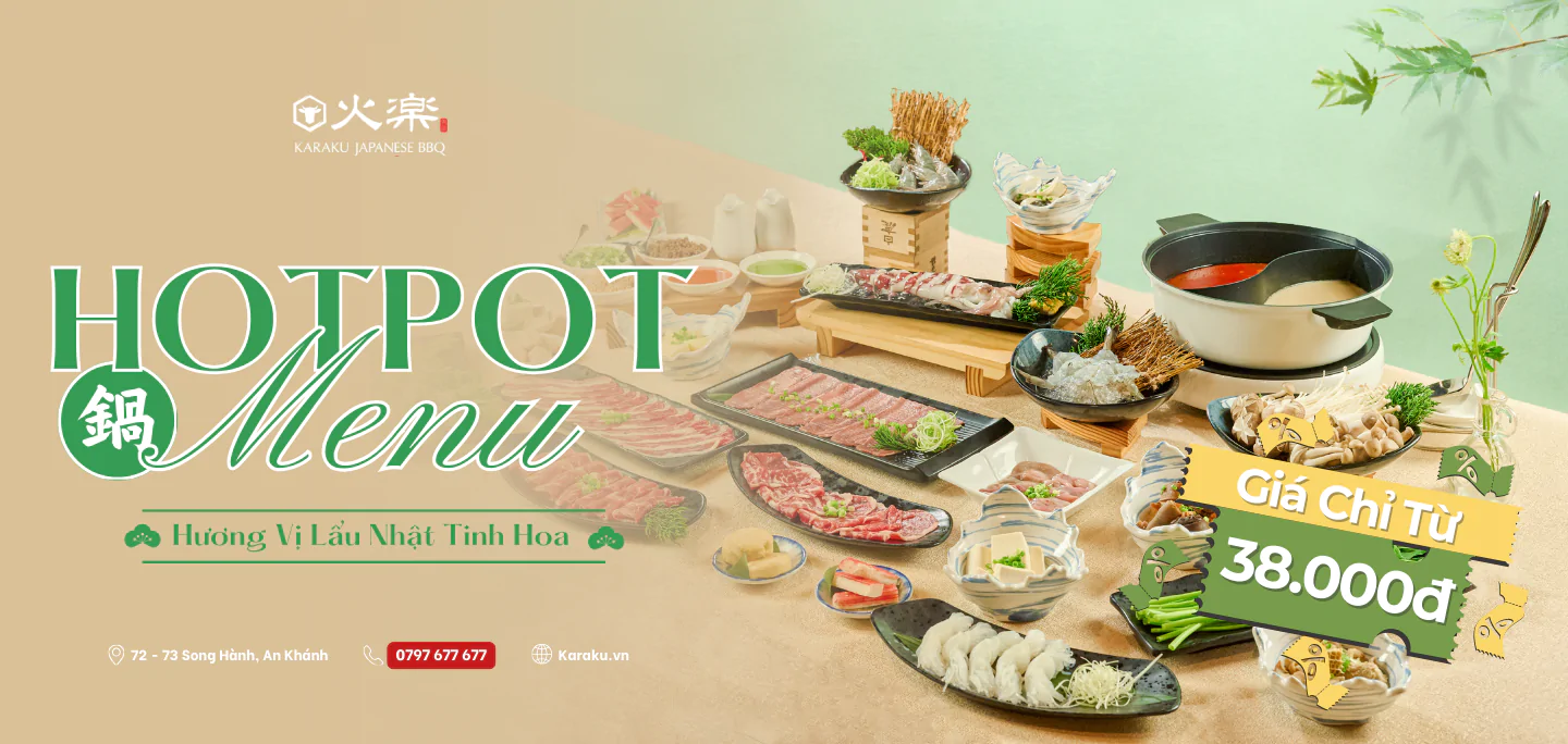 NHÀ HÀNG KARAKU JAPANESE BBQ YÊN HOẢ