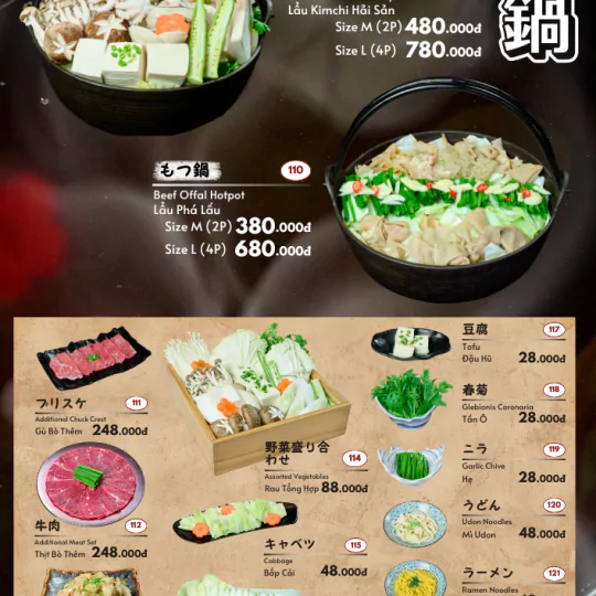 GRAND MENU