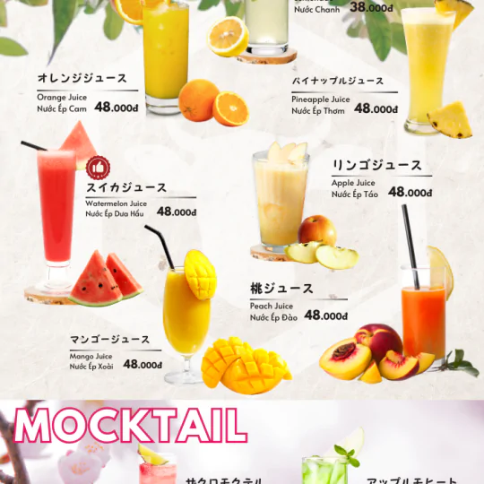 GRAND MENU