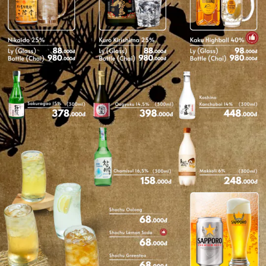 GRAND MENU